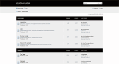 Desktop Screenshot of forum.lejonklou.com