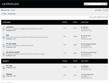 Tablet Screenshot of forum.lejonklou.com